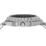 Michael Kors Lennox Three-Hand Blue Dial Silver Steel Strap Watch For Women - MK7397 Authentic Buy Shop Now