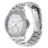 Michael Kors Everest Three hand Silver Dial Silver Steel Strap Watch For Women - MK7403 Authentic Buy Shop Now