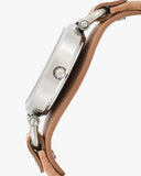 Fossil Georgia Bone Grey Dial Beige Leather Strap Watch for Women - ES2830 Authentic Buy Shop Now