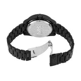 Michael Kors Maritime Three Hand Black Dial Black Steel Strap Watch for Men - MK9181 Authentic Buy Shop Now