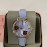 Fossil Jacqueline Purple Dial Purple Leather Strap Watch for Women - ES4814 Authentic Buy Shop Now