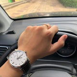 Mido Multifort Automatic Silver Dial Black Leather Strap Watch For Men - M005.430.16.031.80 Authentic Buy Shop Now