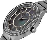 Michael Kors Kerry Gunmetal Dial Steel Strap Watch for Women - MK3410 Authentic Buy Shop Now