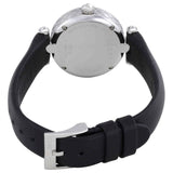 Gucci Diamantissima Quartz Diamonds Black Dial Black Leather Strap Watch for Women - YA141506 Authentic Buy Shop Now