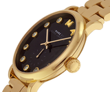 Marc Jacobs Baker Dexter Black Dial Gold Steel Strap Watch for Women - MBM3421 Authentic Buy Shop Now