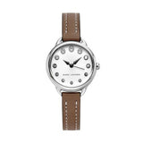 Marc Jacobs Betty White Dial Brown Leather Strap Watch for Women - MJ1480 Authentic Buy Shop Now