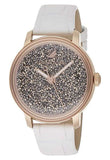 Swarovski Crystalline Hours Quartz Grey Dial Black Leather Strap Watch for Women - 5344635 Authentic Buy Shop Now