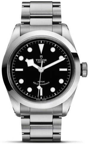 Tudor Black Bay Automatic Black Dial Silver Steel Strap Watch for Men - M79540-0001 Authentic Buy Shop Now