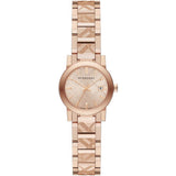 Burberry The City Rose Gold Dial Rose Gold Steel Strap Watch for Women - BU9235 Authentic Buy Shop Now