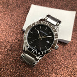 Calvin Klein City Black Dial Silver Steel Strap Watch for Men - K7Q21141 Authentic Buy Shop Now
