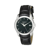 Tissot T Trend Couturier Black Dial Black Leather Strap Watch For Women - T035.210.16.051.00 Authentic Buy Shop Now
