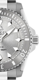 Gucci Dive Automatic Silver Dial Silver Steel Strap Watch for Men - YA136354 Authentic Buy Shop Now