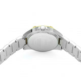Guess Frontier Chronograph Crystals Gold Dial Two Tone Steel Strap Watch For Women - W1156L5 Authentic Buy Shop Now