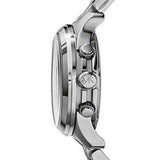 Michael Kors Hunger Stop 100 Series Navy Blue Dial Silver Steel Strap Watch for Women - MK5814 Authentic Buy Shop Now