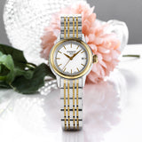 Tissot Carson Steel Lady White Dial Quartz Watch For Women - T085.210.22.011.00 Authentic Buy Shop Now