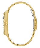 Guess Connoisseur Analog Gold Dial Gold Steel Strap Watch For Men - GW0542G2 Authentic Buy Shop Now