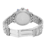 Tissot PRC 200 Chronograph White Dial Silver Steel Strap Watch For Men - T055.417.11.017.00 Authentic Buy Shop Now