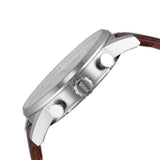 Hugo Boss Navigator White Dial Brown Leather Strap Watch for Men - 1513495 Authentic Buy Shop Now