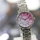 Marc Jacobs Roxy Pink Dial Silver Steel Strap Watch for Women - MJ3554 Authentic Buy Shop Now