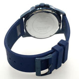 Guess Frontier Crystals Blue Dial Blue Silicon Strap Watch For Men - W1132G4 Authentic Buy Shop Now