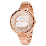 Swarovski Crystalline Bracelet White Dial Rose Gold Steel Strap Watch for Women - 5269250 Authentic Buy Shop Now