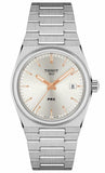 Tissot PRX Silver Dial Silver Steel Strap Watch For Women - T137.210.11.031.00 Authentic Buy Shop Now