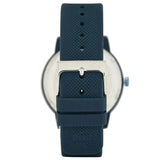 Lacoste 12.12 Move Blue Dial Blue Silicon Strap Watch for Men - 2011241 Authentic Buy Shop Now