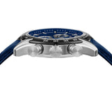 Versace V-Ray Chronograph Quartz Blue Dial Blue Leather Strap Watch for Men - VE2I00721 Authentic Buy Shop Now