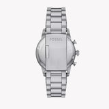 Fossil Sport Tourer Chronograph Blue Dial Silver Steel Strap Watch for Men - FS6047 Authentic Buy Shop Now