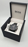 Hugo Boss Aero Black Dial Black Steel Strap Watch for Men - 1513771 Authentic Buy Shop Now