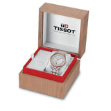 Tissot Chemin Des Tourelles Powermatic 80 Lady Silver Dial Two Tone Steel Strap Watch For Women - T099.207.22.118.02 Authentic Buy Shop Now