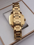 Versace Dylos Chronograph Gold Dial Gold Steel Strap Watch for Men - VQC040015 Authentic Buy Shop Now