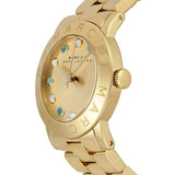 Marc Jacobs Amy Dexter Gold Dial Gold Steel Strap Watch for Women - MBM3215 Authentic Buy Shop Now