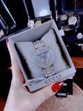 Guess Trend Diamonds Silver Dial Silver Steel Strap Watch for Women - GW0512L1 Authentic Buy Shop Now