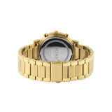 Hugo Boss Integrity Chronograph Grey Dial Gold Steel Strap Watch for Men - 1513781 Authentic Buy Shop Now