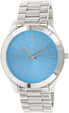 Michael Kors Runway Blue Dial Silver Steel Strap Watch for Women - MK3292 Authentic Buy Shop Now