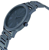 Michael Kors Hartman Quartz Blue Dial Blue Steel Strap Watch For Women - MK3509 Authentic Buy Shop Now