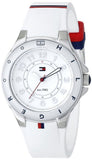 Tommy Hilfiger White Dial White Rubber Strap Watch for Women - 1781271 Authentic Buy Shop Now