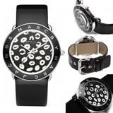 Marc Jacobs Amy Black Dial Black Leather Strap Watch for Women - MBM1163 Authentic Buy Shop Now