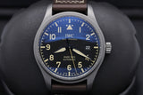 IWC Pilot's Watch Mark XVIII 40mm Black Dial Brown Leather Strap Watch for Men - IW327006 Authentic Buy Shop Now