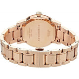 Burberry The City Diamonds Rose Gold Dial Rose Gold Steel Strap Watch for Women - BU9126 Authentic Buy Shop Now