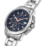 Maserati Successo 44mm Solar Blue Stainless Steel Watch For Men - R8873645004 Authentic Buy Shop Now
