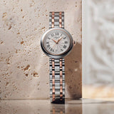Tissot Bellissima Lady Small Mother of Pearl Dial Two Tone Steel Strap Watch For Women - T126.010.22.013.01 Authentic Buy Shop Now