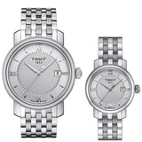 Tissot T Classic Bridgeport Silver Dial Silver Mesh Bracelet Watch For Men - T097.410.11.038.00 Authentic Buy Shop Now