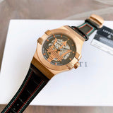 Maserati Potenza Skeleton Limited Edition Dial Black Strap Watch For Men - R8821108026 Authentic Buy Shop Now