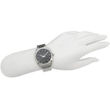 Gucci GG2570 Diamonds Black Dial Silver Steel Strap Watch For Women - YA142404 Authentic Buy Shop Now