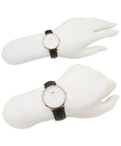 Daniel Wellington Classic Reading White Dial Black Leather Strap Watch For Men - DW00100014 Authentic Buy Shop Now