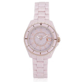 Coach Preston Pink Dial Pink Steel Strap Watch for Women - 14503463 Authentic Buy Shop Now