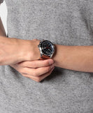 Coach Kent Chronograph Blue Dial Brown Leather Strap Watch for Men - 14602560 Authentic Buy Shop Now