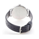 Calvin Klein Even Black Dial Black Leather Strap Watch for Women - K7B231C1 Authentic Buy Shop Now